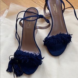 Aquazzura wild thing fringe sandal